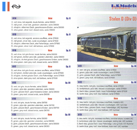 NS rejsegodsvogn type D6000, 6300, 6700, 7600 - 1